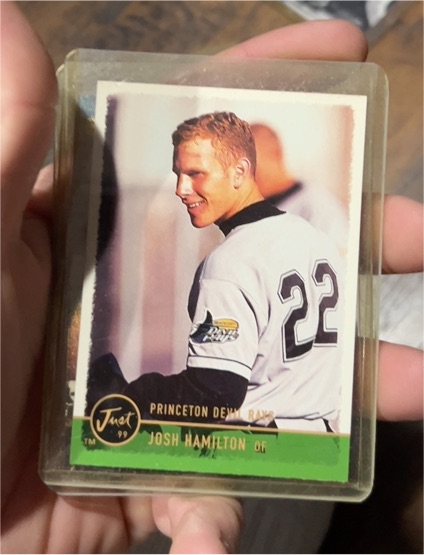 1999 Just Minors #93 Josh Hamilton — front
