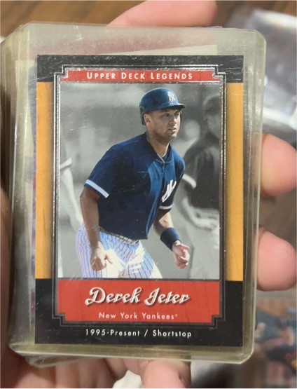 2001 Upper Deck Legends #43 Derek Jeter — front