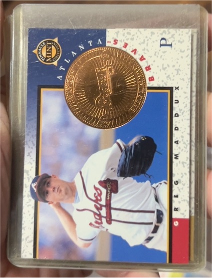 1998 Pinnacle Mint Bronze #12 Greg Maddux — front
