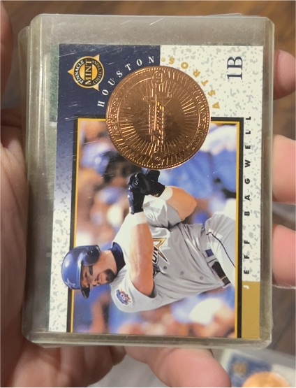 1998 Pinnacle Mint Collection #1 Jeff Bagwell — front