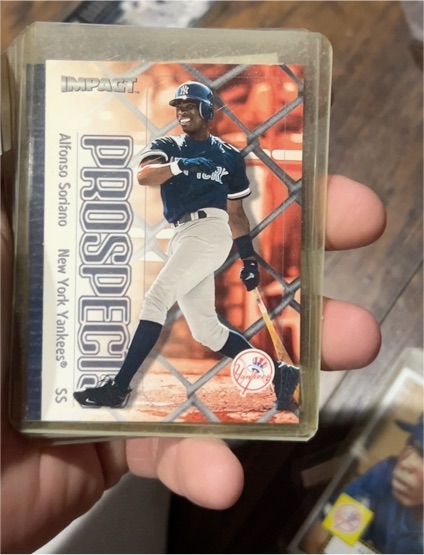 2000 Fleer Impact #121 Alfonso Soriano — front