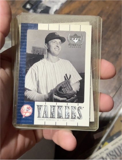 2000 Upper Deck Yankees Legends #30 Tommy Henrich — front
