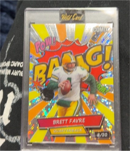 2025 Wild Card Comix #6/20 Brett Favre — front