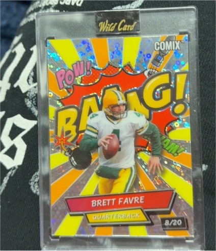 2024 Wild Card Comix #ACBRD-BF Brett Favre — front