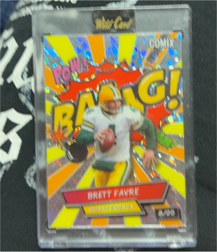 2024 Wild Card Comix #ACBRD-BF Brett Favre — front