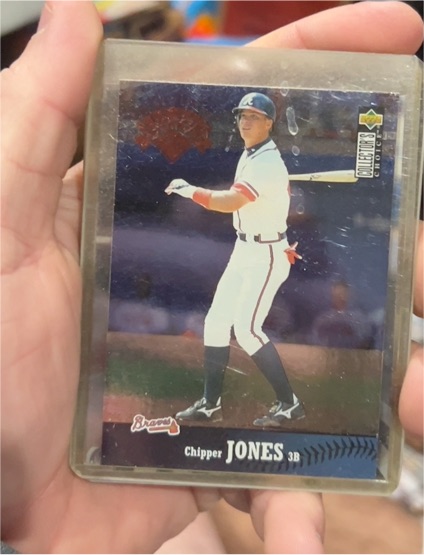 1997 Upper Deck Collector's Choice #326 Chipper Jones — front