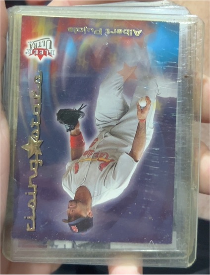 2002 Fleer Ultra Rising Stars #3RS Albert Pujols — front