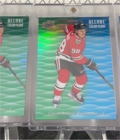 2023-24 Upper Deck Allure Color Flow #CF-16 Connor Bedard — front