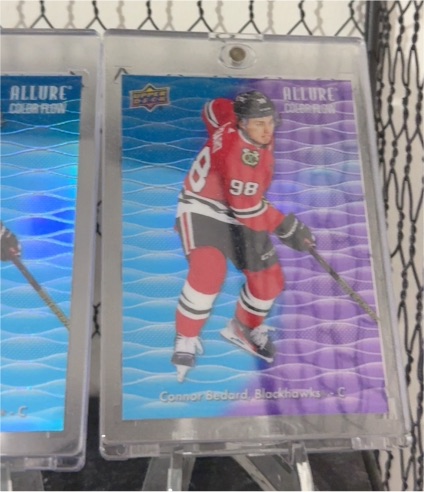 2023-24 Upper Deck Allure Color Flow #CF-16 Connor Bedard — front