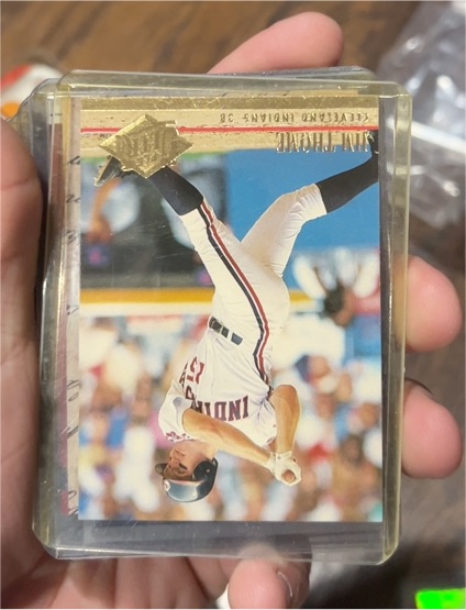 1993 Upper Deck #38 Jim Thome — front