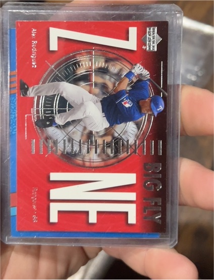 2002 Upper Deck Big Fly Zone #Z8 Alex Rodriguez — front