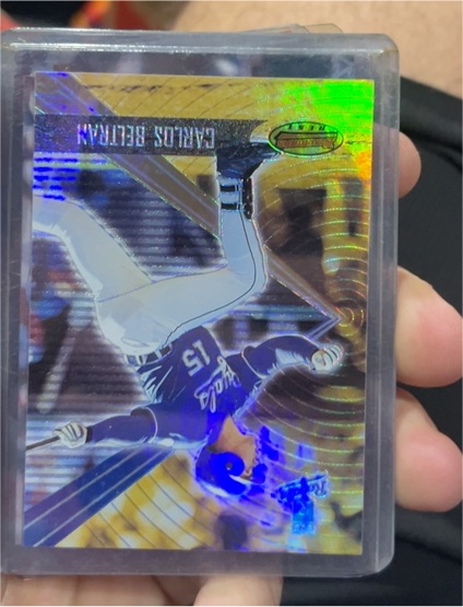 1999 Bowman's Best #31 Carlos Beltran — front