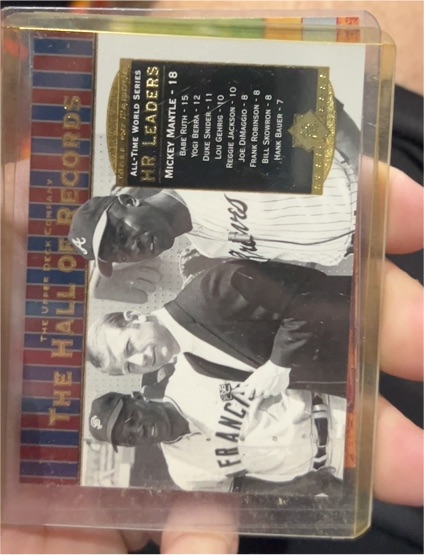 2001 Upper Deck Hall of Famers #90 Mickey Mantle — front