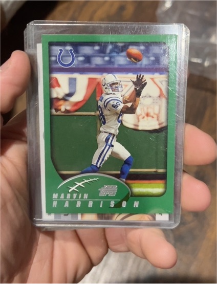 2002 Topps #149 Marvin Harrison — front
