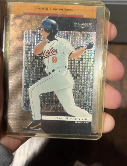 2000 Upper Deck Black Diamond #12 Cal Ripken Jr. — front