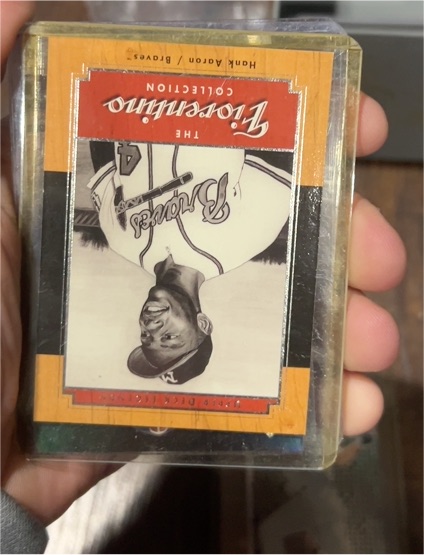 1971 Kellogg's Corn Flakes #4 Hank Aaron — front