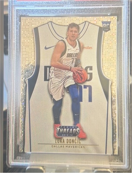2018-19 Panini Threads #101 Luka Doncic — front