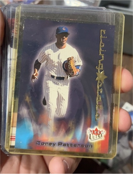 2002 Fleer Ultra Rising Stars #15 Corey Patterson — front