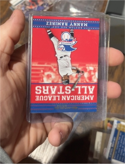 2002 Topps #50 Manny Ramirez — front