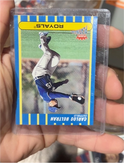 2003 Fleer Platinum #P Carlos Beltran — front