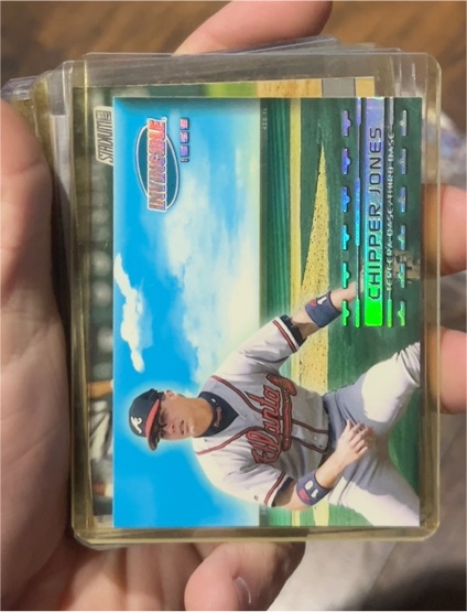 1999 Pacific Invincible #2 Chipper Jones Sandlot Heroes — front