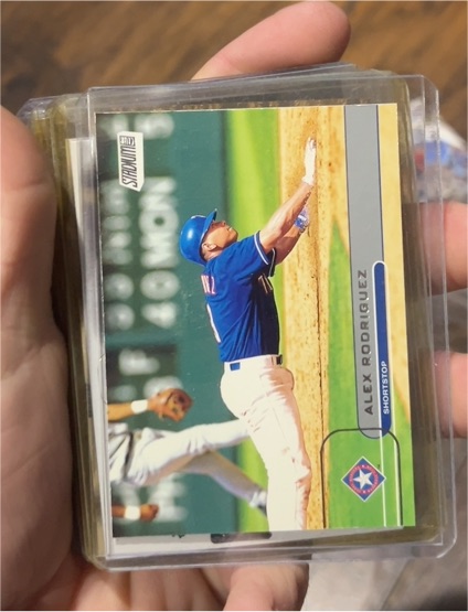 2001 Topps Stadium Club #7 Alex Rodriguez — front