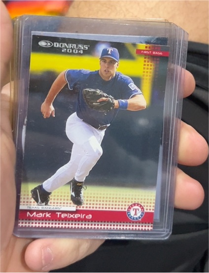 2004 Donruss #203 Mark Teixeira — front