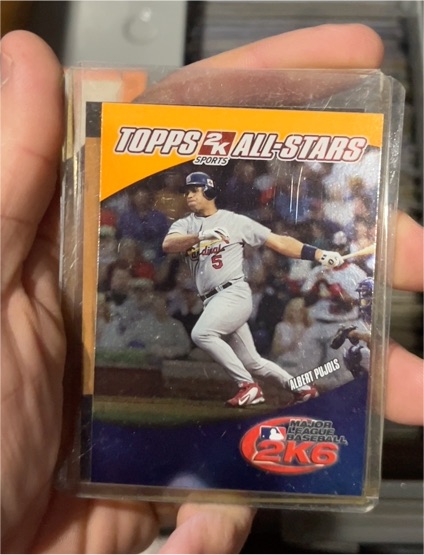 2006 Topps 2K All-Stars #8 Albert Pujols — front