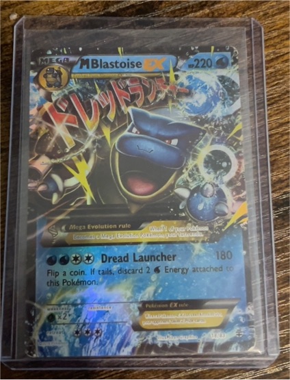 2016 Pokémon Generations #18 Mega Blastoise EX — front