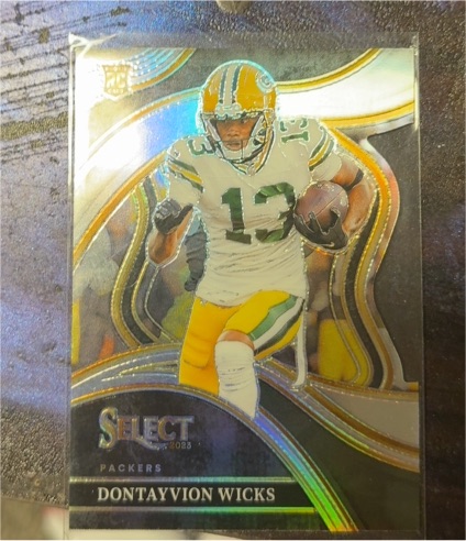 2023 Panini Select #271 Dontayvion Wicks — front