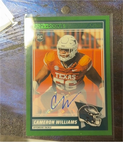 2025 Panini Score #66 Cameron Williams — front