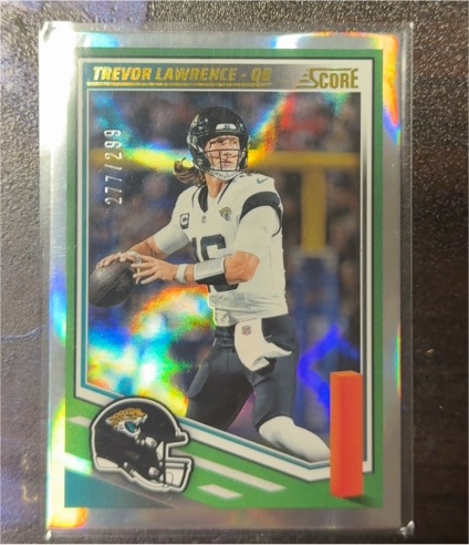 2025 Panini Score #272 Trevor Lawrence — front