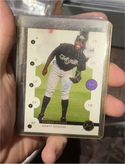 2000 Just Minors Just 9 #J9-09 Alfonso Soriano — front