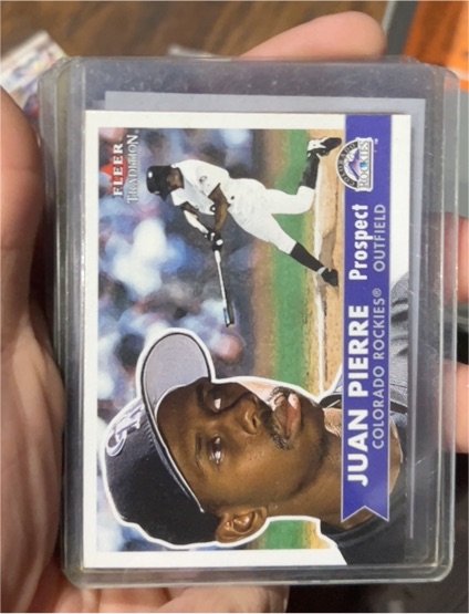 2001 Fleer Tradition #363 Juan Pierre — front