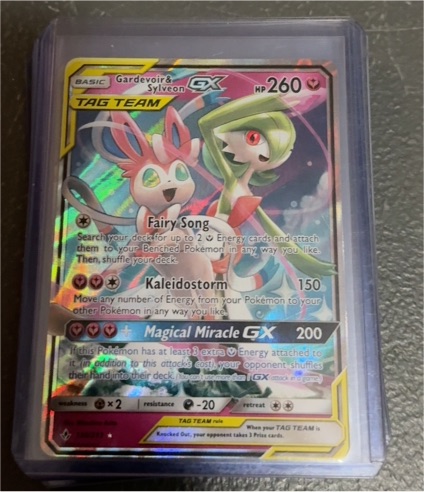 2019 Pokémon Sun & Moon Unbroken Bonds #130 Gardevoir & Sylveon GX — front