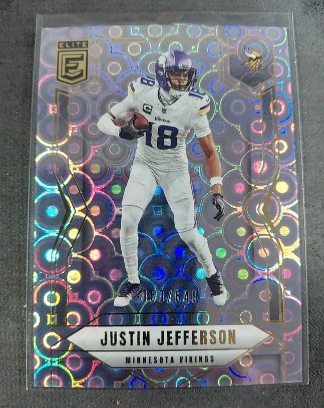 2025 Donruss Elite #45 Justin Jefferson Minnesota Vikings — front