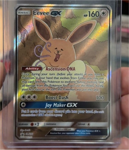 2019 Pokémon TCG SM233 Eevee GX — front