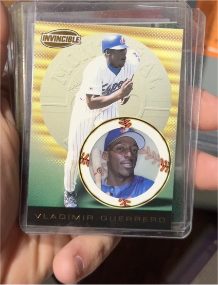 1999 Pacific Invincible #91 Vladimir Guerrero — front