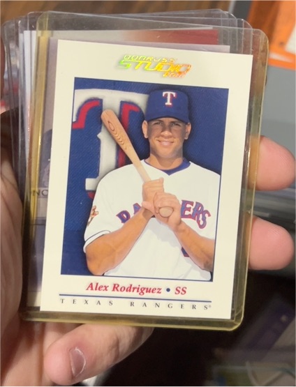2001 Donruss Studio #1 Alex Rodriguez — front