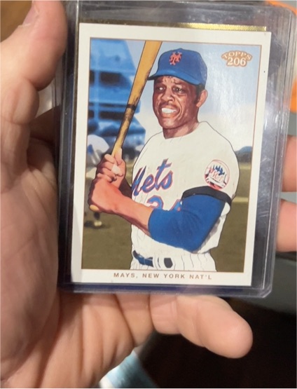 2002 Topps 206 #206 Willie Mays — front