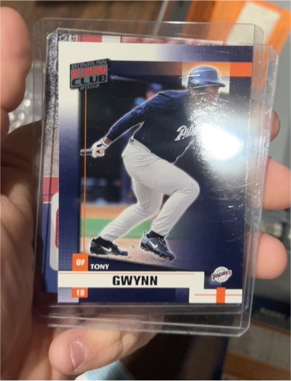 2002 Donruss Fan Club #19 Tony Gwynn — front