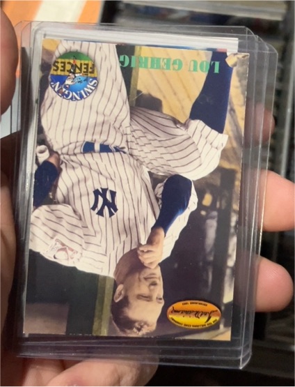 1994 Ted Williams Card Company #147 Lou Gehrig — front