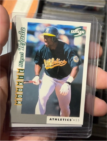 1998 Score Rookie Traded #RT251 Miguel Tejada — front