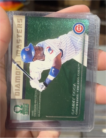 1998 Leaf Diamond Masters #DM-1 Sammy Sosa — front
