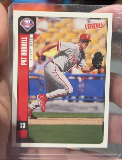 2001 Upper Deck Victory #33 Pat Burrell — front