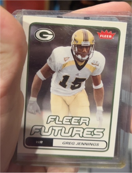 2006 Fleer Futures #110 Greg Jennings — front