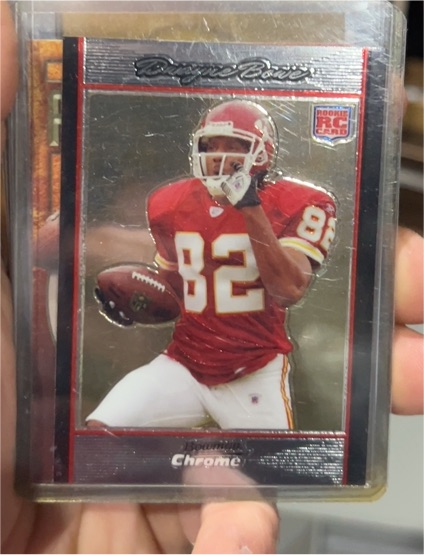 2007 Bowman Chrome #BC78 Dwayne Bowe — front