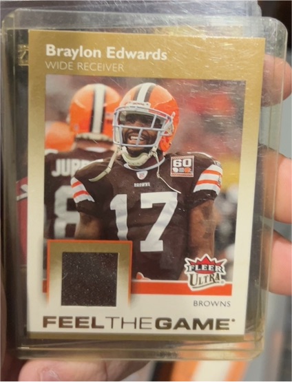 2007 Fleer Ultra #FTG-BE Braylon Edwards — front