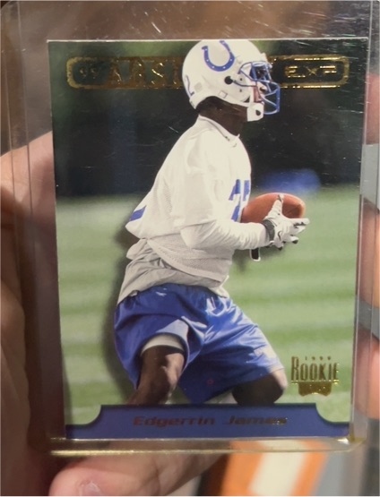 1999 Playoff Absolute EXP #4 Edgerrin James — front
