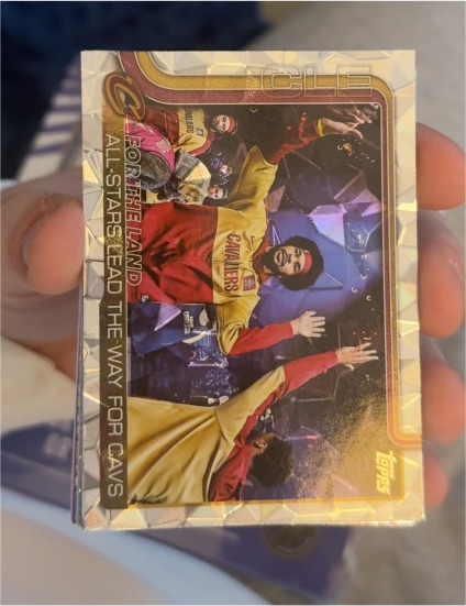 2025-26 Topps #278 For The Land: All-Stars Lead The Way For Cavs — front